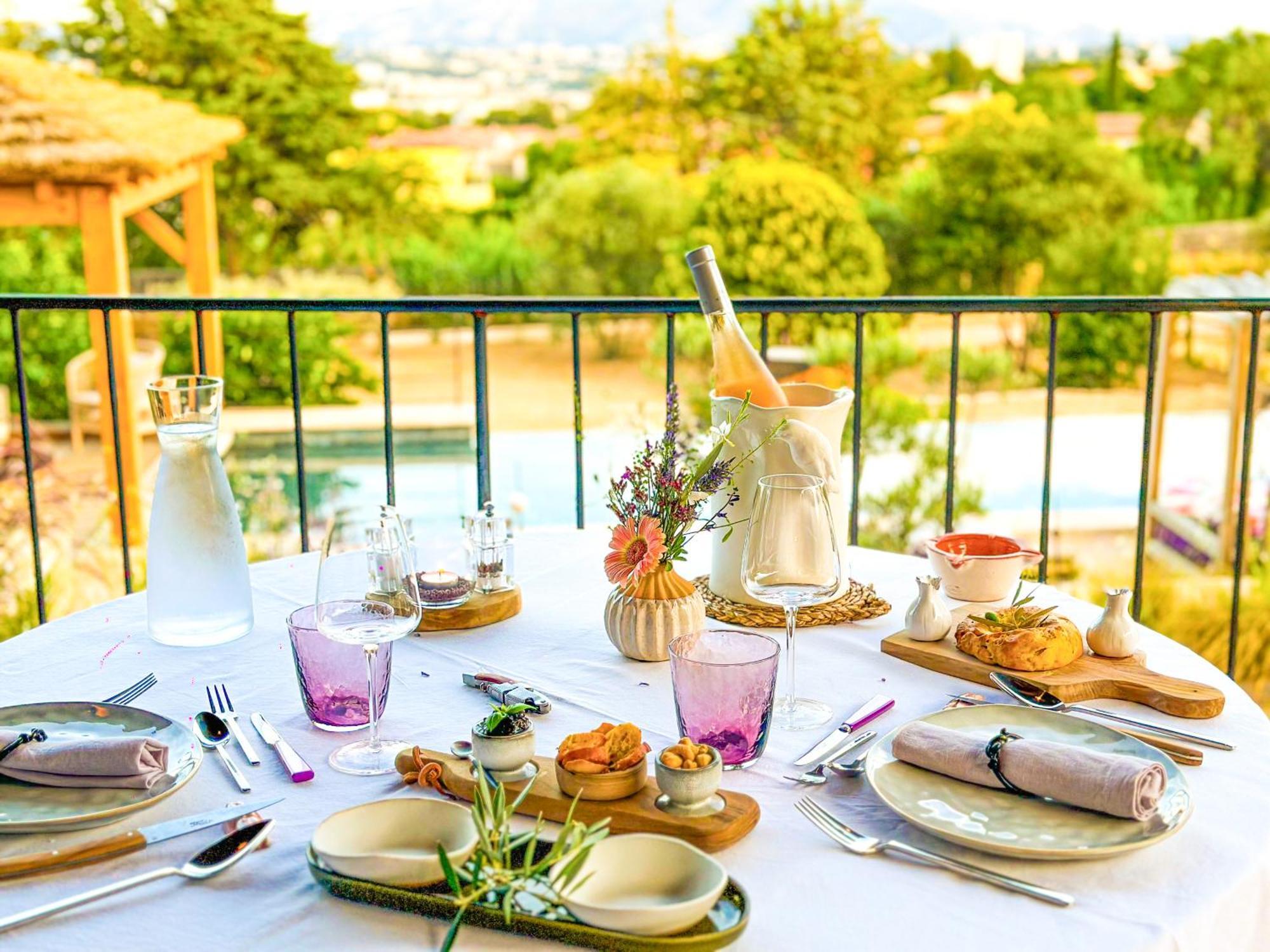 La Bastide Des Culs-Rousset Hotel Marseille Bagian luar foto